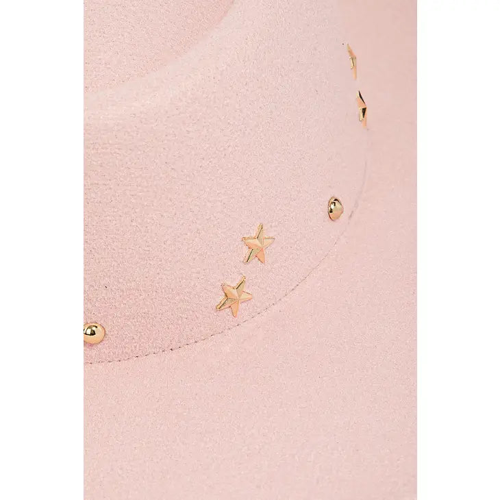 Star Studded Fedora Hat