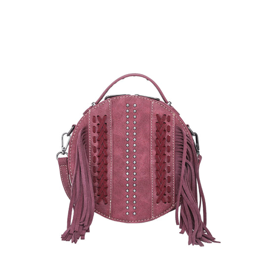 Montana West Fringe Collection Circle Bag/Crossbody