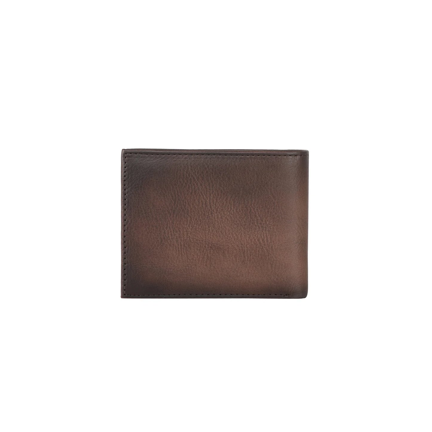 Genuine Leather Men's Bi-Fold Wallet