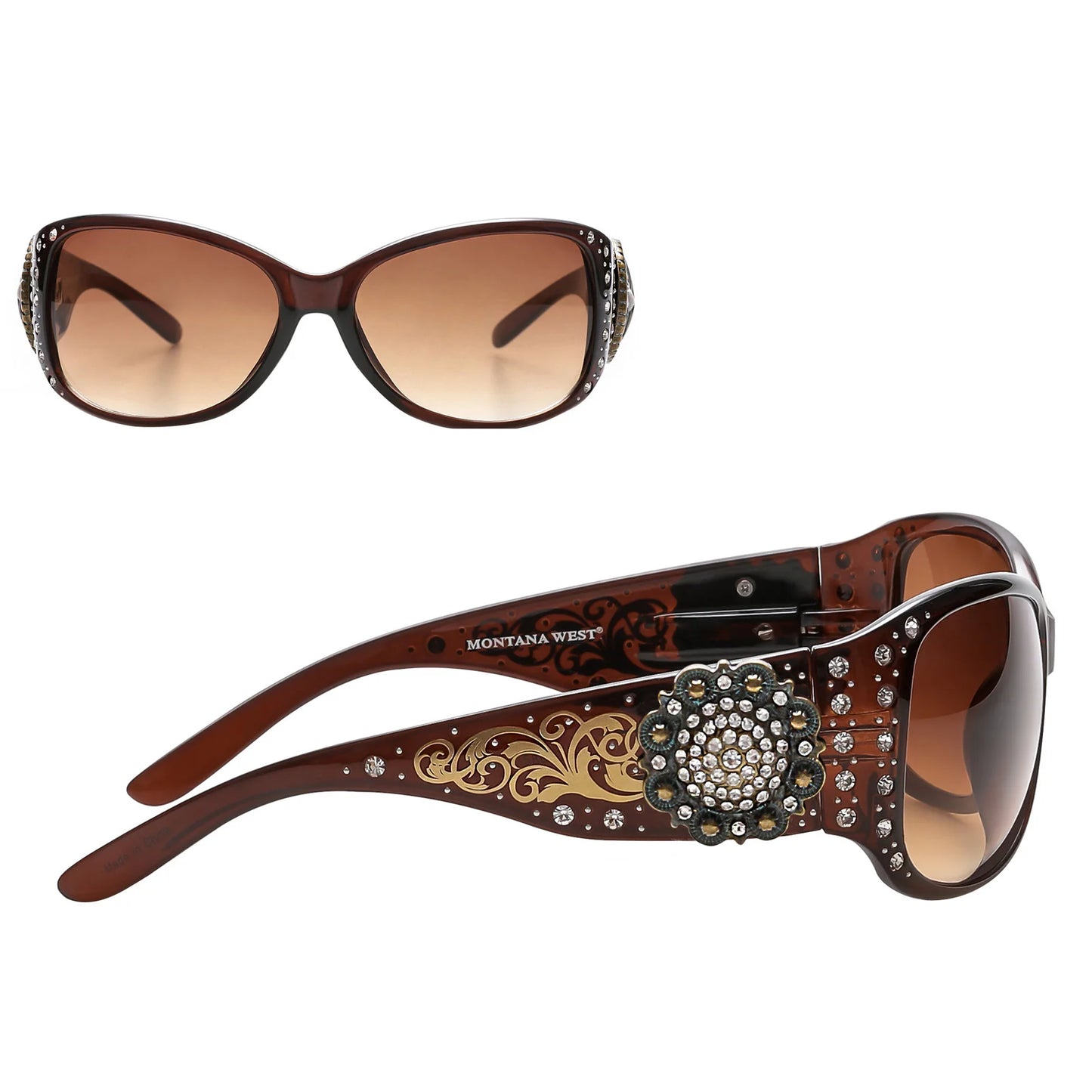 Montana West Concho Collection Sunglasses