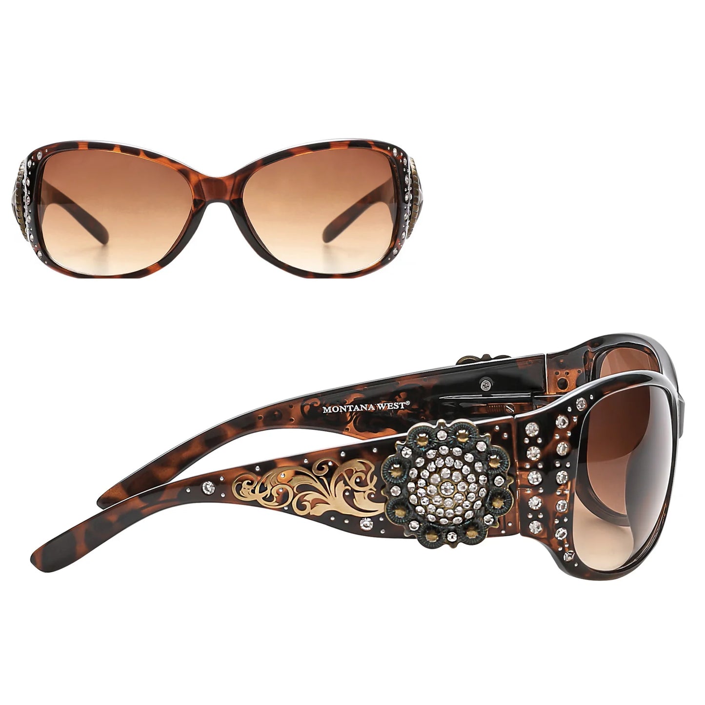 Montana West Concho Collection Sunglasses