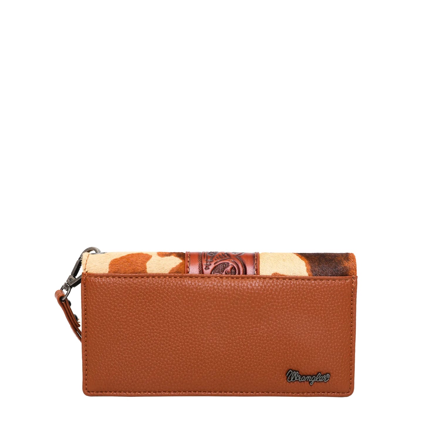 Wrangler Hair-on Cowhide Collection Wallet