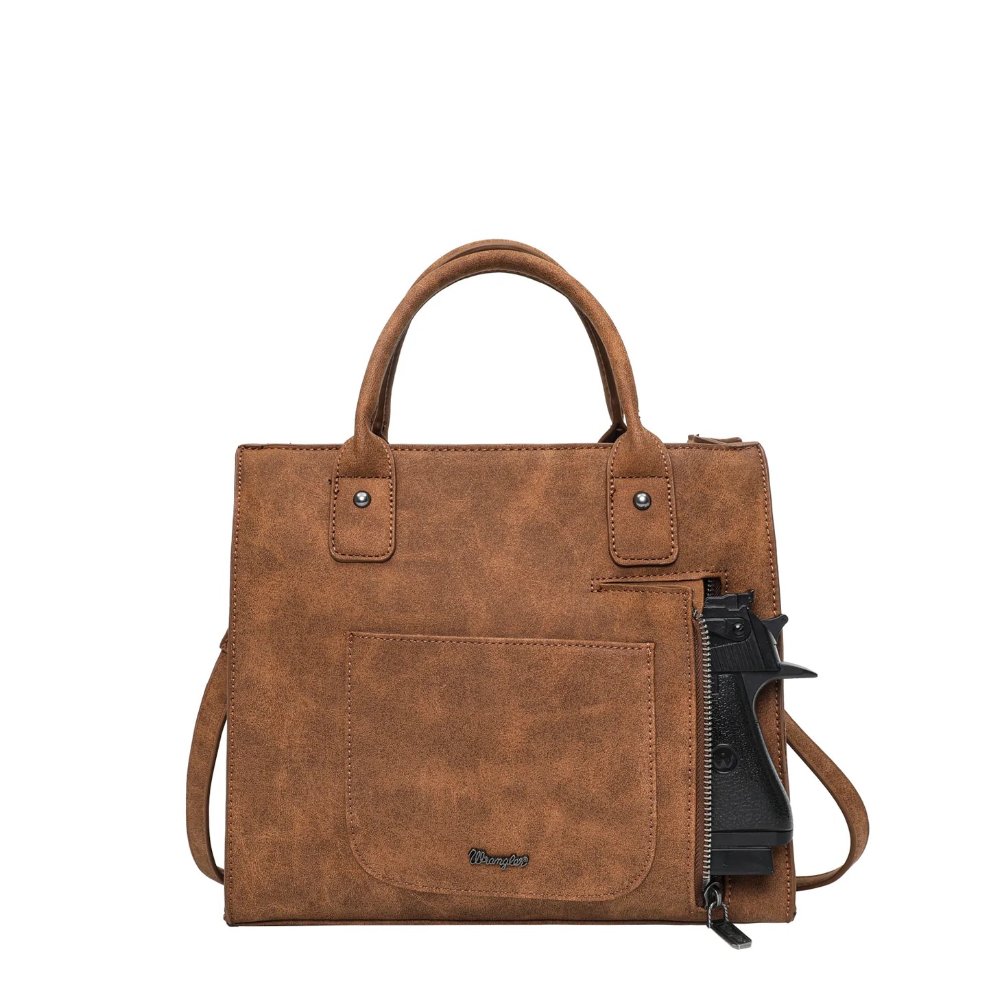 Wrangler Hair-on Collection Concealed Carry Tote/Crossbody