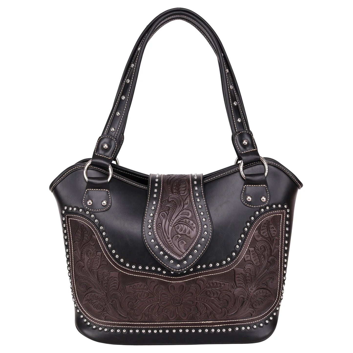 Montana West Tooling Concealed Carry Collection Handbag