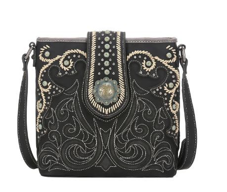 Montana West Concho Collection Concealed Carry Crossbody