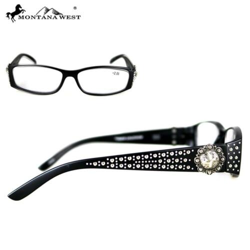 Black Studded Reading Glasses